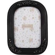 Clayre & Eef Fotolijst 13x18 cm Zwart Kunststof