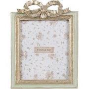 Clayre & Eef Fotolijst 13x18 cm Groen Kunststof