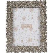 Clayre & Eef Fotolijst 13x18 cm Zilverkleurig Kunststof
