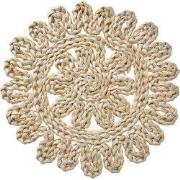 Clayre & Eef Placemat Ø 30 cm Beige Stro