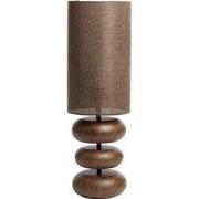 Tafellamp Danialo - Bruin - Ø22cm