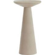 Bijzettafel Abala - Beige - 28x28x53cm