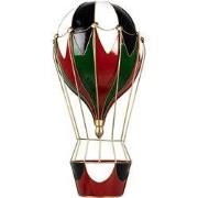 Clayre & Eef Kerstdecoratie Luchtballon 31x16x63 Rood Metaal