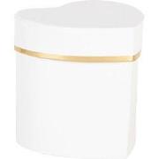 Clayre & Eef Geschenkdoos 10x10x10 cm Wit Karton