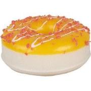 Clayre & Eef Decoratie Ø 8x3 cm Geel Kunststof