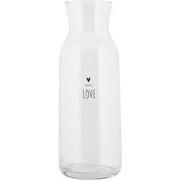 Clayre & Eef Karaf 1000 ml Transparant Glas