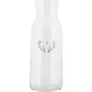 Clayre & Eef Karaf 1000 ml Transparant Glas Gewei