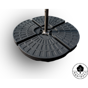 4gardenz® 60 KG Verzwaringsset Parasolvoet voor Zweefparasols - Vulbaa...