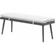 Garden Impressions Tineo sportbank 120x40 cm - donker grijs