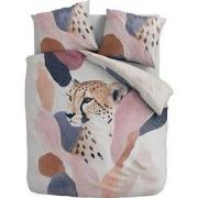 Zydante® Dekbedovertrek Printed 200x200/220cm – Vivid Chase – met 2 Ku...