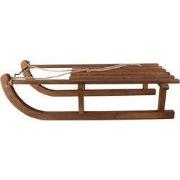 Clayre & Eef Decoratie Slee 80x37x20 cm Bruin Hout