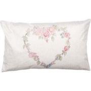 Clayre & Eef Kussenhoes 30x50 cm Beige Polyester Hart