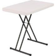 Lifetime® Compacte Campingtafel Bijzettafel Hoogte Verstelbaar - 49x76...