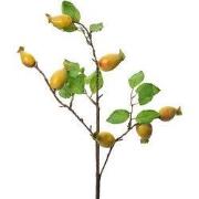 Clayre & Eef Kunstbloem 50 cm Geel Kunststof