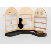 Houten sieradenrek set kinderen