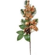 Clayre & Eef Decoratie Tak 33 cm Goudkleurig Kunststof