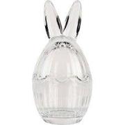 Clayre & Eef Glazen potje Ei Ø 6x11 cm Transparant Glas