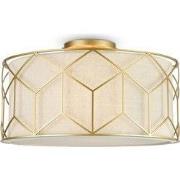 Maytoni - Plafondlamp Messina - Goud - Ø43