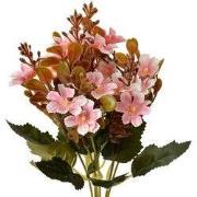 Clayre & Eef Kunstbloem 33 cm Roze Kunststof