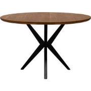 Kick eettafel Havard - 120cm - Bruin