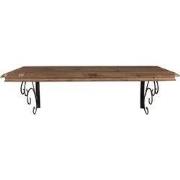 Clayre & Eef Wandplank 105x35x35 cm Bruin Hout