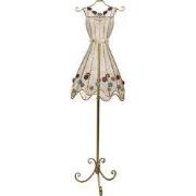 Clayre & Eef Etalagepop 42x28x151 cm Goudkleurig Metaal