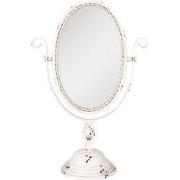 Clayre & Eef Tafelspiegel 34x16x50 cm Beige Metaal