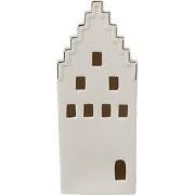 Clayre & Eef Decoratie Huis 20 cm Beige Porselein