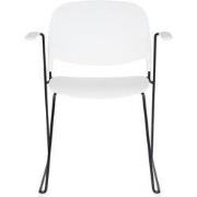 Eetkamerstoel Stacks Wit - Giga Meubel - Set van 4