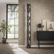 Vloerlamp Cilinder - Zwart Metaal - 25x25x187cm