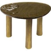 Salontafel Goud Glas - 70x59x45cm - Eclipse