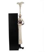 Clayre & Eef Krijtbord 37x14x113 cm Beige Metaal