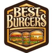 Clayre & Eef Tekstbord 38x45 cm Bruin IJzer Hamburgers