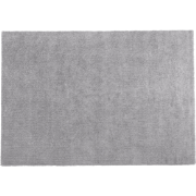 DEMRE  - Shaggy vloerkleed - Lichtgrijs - 160 x 230 cm - Polyester