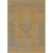 Istanbul Vintage - Laagpolig Vloerkleed - Retro Tapijt - Mosterd Geel-...