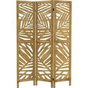 Kamerscherm 3-delig 170x121 cm opvouwbaar van hout Kyoto ML-Design