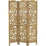 Kamerscherm 3-delig 170x121 cm opvouwbaar van hout Yokohama ML design