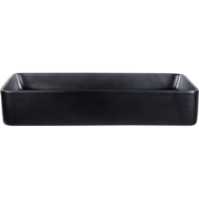 ULUA - Wastafel - Zwart - 61 x 35 cm - Keramiek