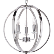 TENOIRO - Kroonluchter - Zilver - IJzer