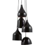 SAVIO - Hanglamp - Zwart - Metaal