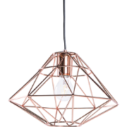 GUAM - Hanglamp - Koper - Staal