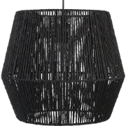 GWERU - Hanglamp - Zwart - Papier touw