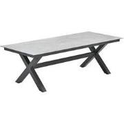 Marbella Tuintafel Sicilian Grey 240x100 cm
