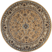 Nain Klassiek - Rond - Laagpolig Oosters Vloerkleed - Vintage Tapijt -...