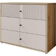 Meubella - Ladekast Riggs - Beige - 105 cm
