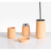 SUCHES - Badkameraccessoireset - Oranje - Polyresin