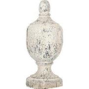 Clayre & Eef Decoratie Ornament Ø 19x45 cm Beige Keramisch materiaal