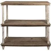 Clayre & Eef Boekenkast 110x40x113 cm Wit Hout