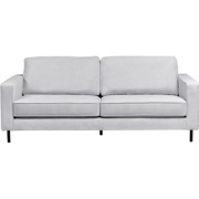 SAVALEN - Driezitsbank - Lichtgrijs - Stof