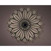 Solar bloem l2,50b37h37,50 cm zwart